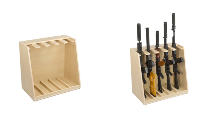 Новая стойка для лазертаг-оружия