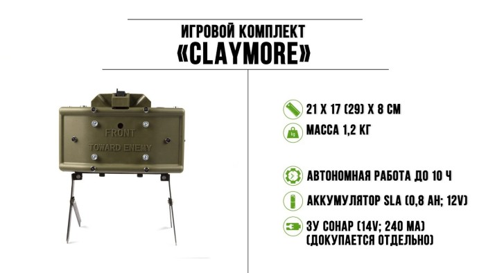 Видеообзор игрового комплекта «Claymore»