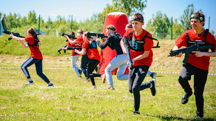 Памятный лазертаг-турнир в Санкт-Петербурге