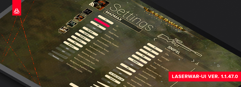 Обновление LASERWAR-UI для оборудования X-GEN