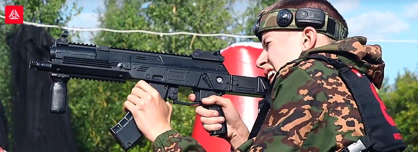 LASERWAR на юнармейских сборах в Подмосковье