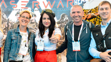LASERWAR на IAAPA Expo Europe 2019