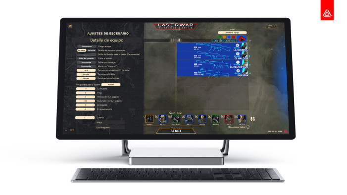 Обновление LASERWAR UI. Интеграция базы игроков