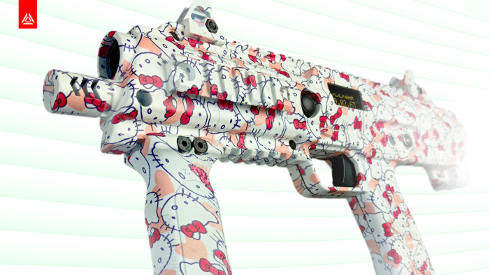 Выиграй яркий тагер с Hello Kitty! Аукцион от LASERWAR