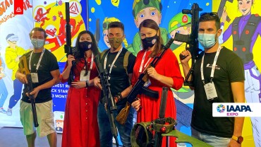 В Калужской области прошёл седьмой ежегодный турнир по лазертагу 