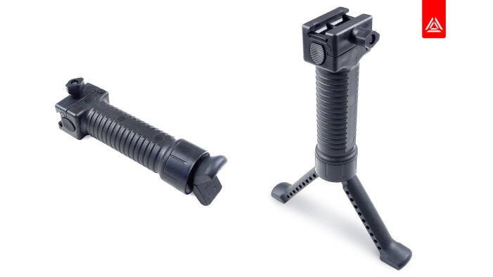 Тактическая рукоятка/сошки для легкого оружия