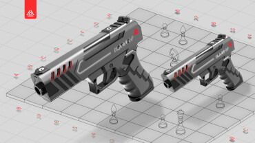 Лазертаг-тир на интеллектуальном биатлоне