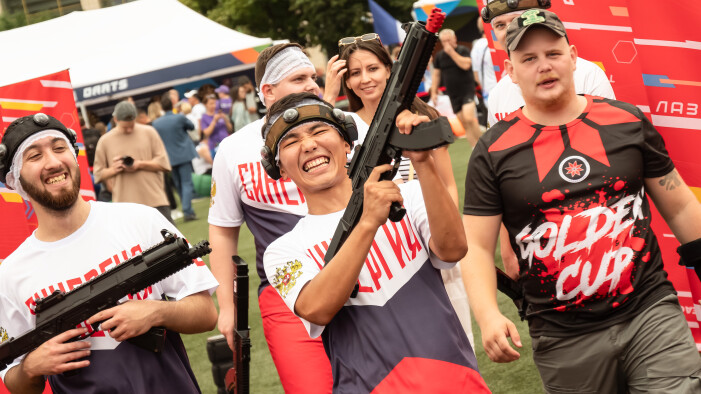 Там, где лазертаг, всегда драйв!