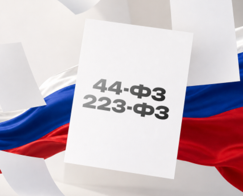 44-ФЗ и 223-ФЗ