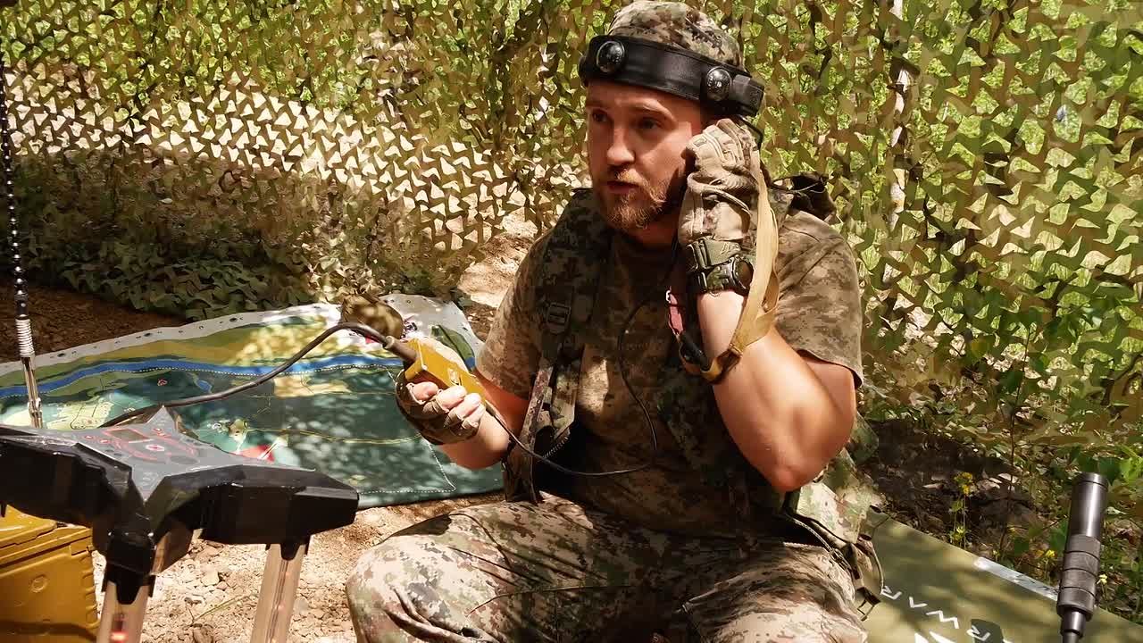 Военная база | Сценарий для лазертага с цифровым флагом