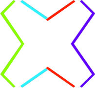 Логотип лазертаг флага