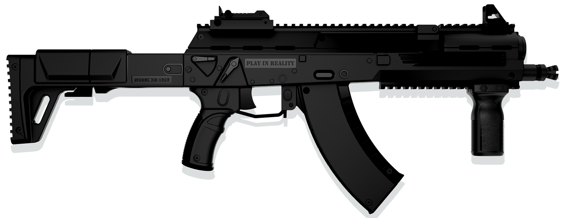 Штурмовая лазертаг винтовка Хищник AK-12LT