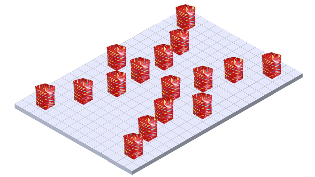 Игровое поле надувных укрытий «Стена» - фото 2