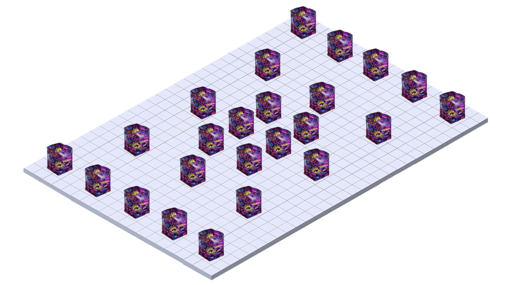 Игровое поле надувных укрытий «Стена» фиджитал - фото 3