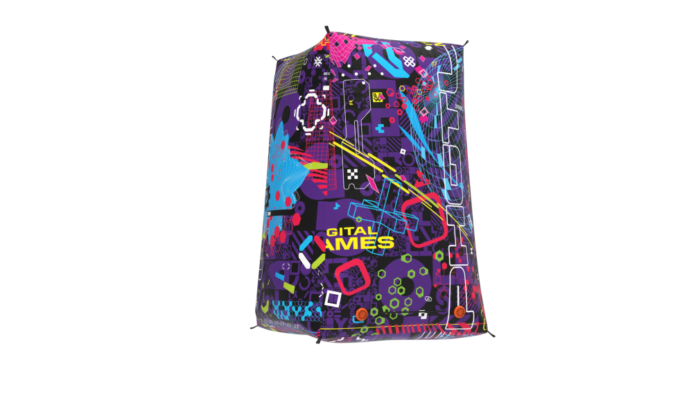 Надувное укрытие для лазертага «TOWER» фиджитал - фото 4