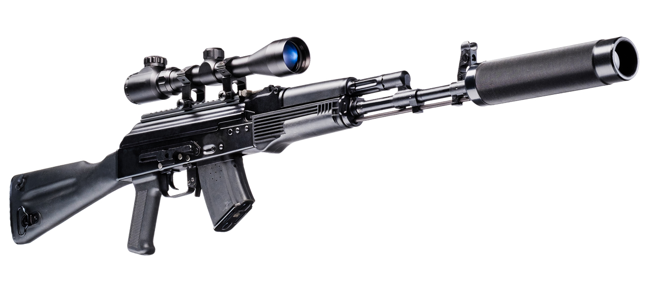 Снайперская винтовка СВК «РОСИЧ» серии «STEEL» - Лазертаг оборудование для бизнеса LASERWAR - №1 в России