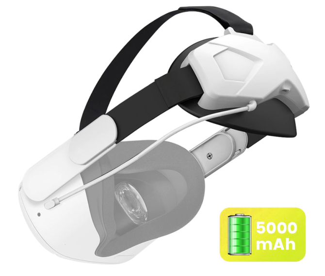 Внешний аккумулятор для Oculus Quest 2 с дополнительными аксессуарами - фото 1 Внешний аккумулятор для Oculus Quest 2 с дополнительными аксессуарами - 1