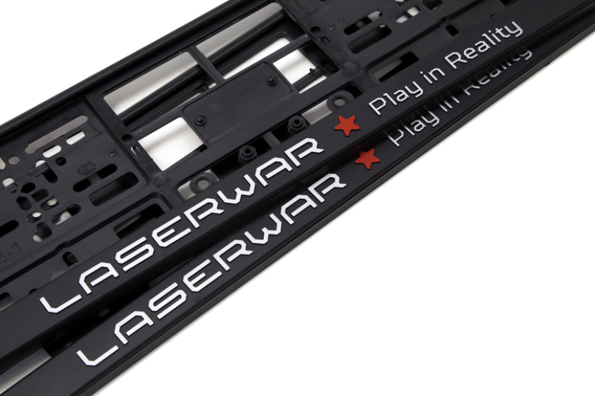 Автомобильная рамка LASERWAR - фото 1 Автомобильная рамка LASERWAR - фото 1