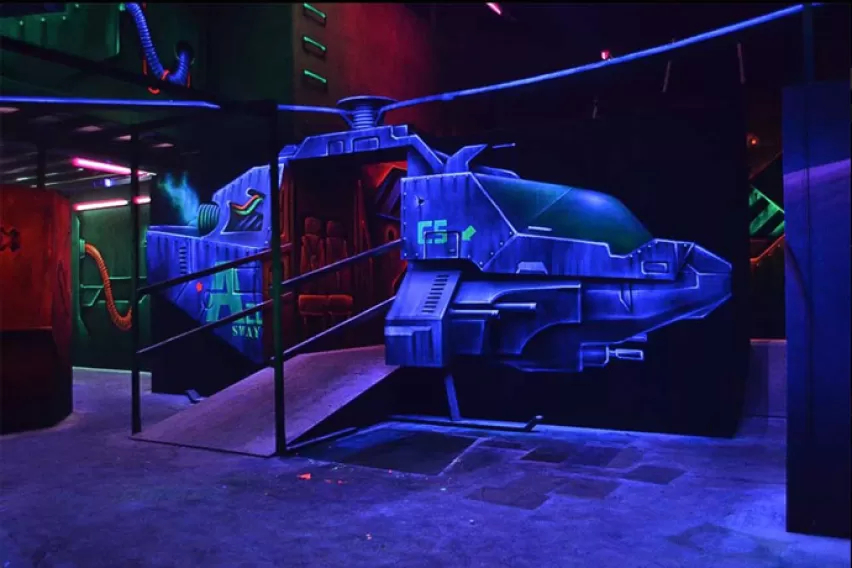 Разработка дизайн-проекта лазертаг-арены + авторский надзор - фото 14